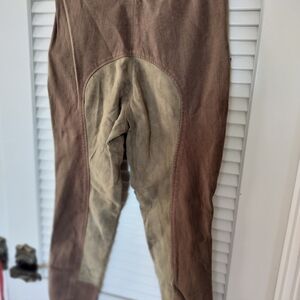 Mountain Horse Women's Equestrian Riding Pants Size 30 Brown Tan